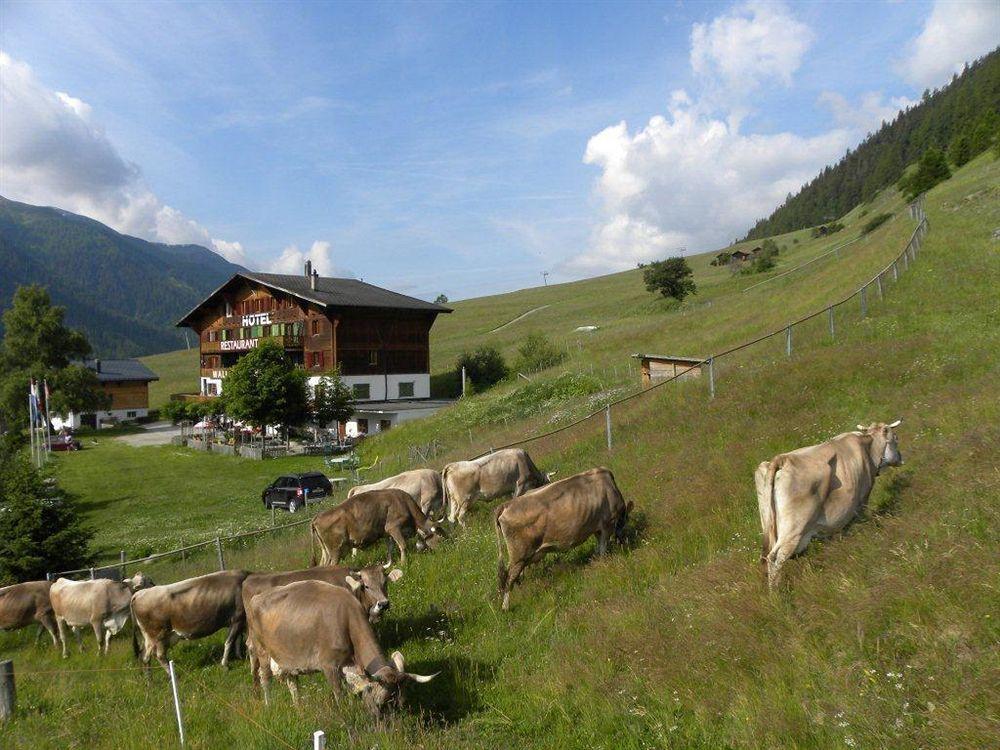 Hotel Restaurant Walliser Sonne Reckingen Exterior photo