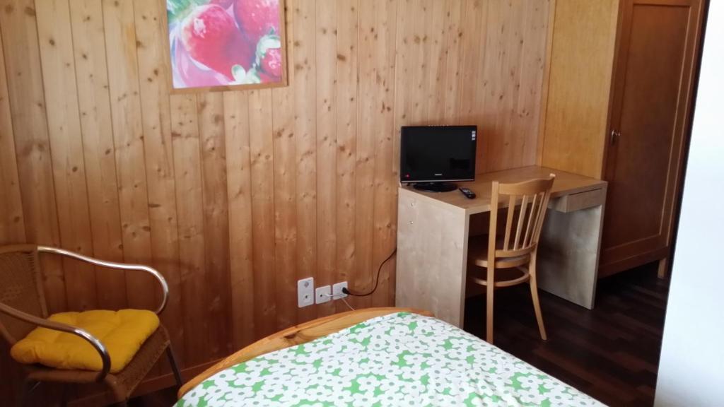 Hotel Restaurant Walliser Sonne Reckingen Room photo